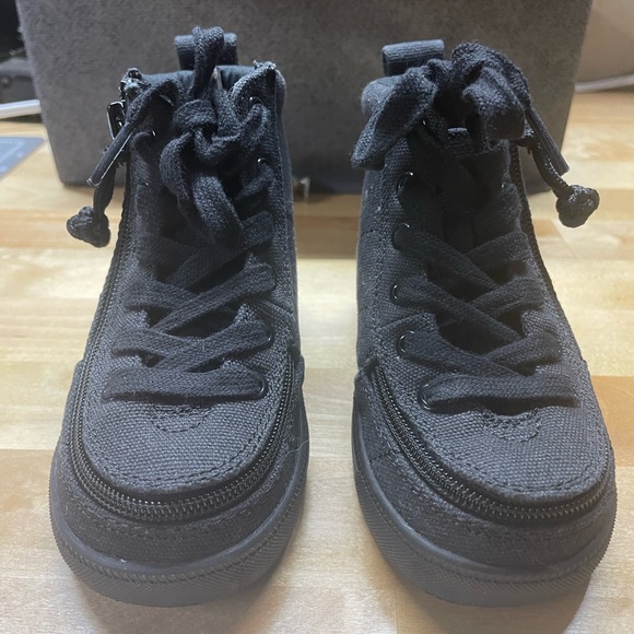 Billy easy on/off unzip black boots size 7c in EUC - Picture 4 of 5